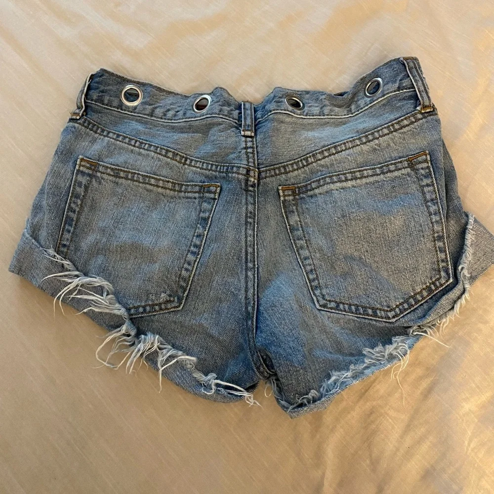 We the Free (Free People) Dayflower Denim Shorts - Picture 4 of 7
